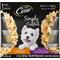 Show in main carousel: Cesar Simply Crafted Chicken, Duck, Purple Potatoes, Pumpkin, Green Beans & Brown Rice & Chicken, Carrots, Barley & Spinach Variety Pack Adult Wet Dog Food Meal Topper, 1.3-oz tub, case of 16 slide 1 of 11