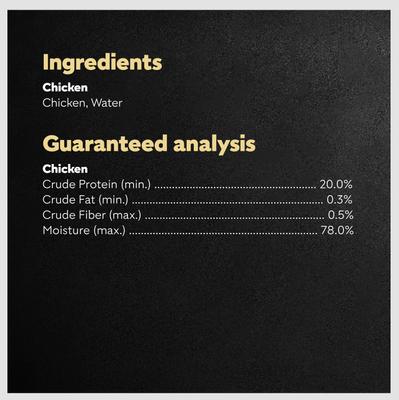 Show full view: Cesar Simply Crafted Chicken Limited-Ingredient Wet Dog Food Topper, 1.3-oz, case of 10 slide 7 of 11