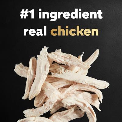 Show full view: Cesar Simply Crafted Chicken Wet Food Topper + Rotisserie Chicken Flavor & Spring Vegetables Garnish Dry Dog Food slide 9 of 9