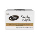 Cesar Simply Crafted Cuisine Complement Soft Wet Adult Dog Food Topper Variety Pack, 1.3-oz tubs, case of 24