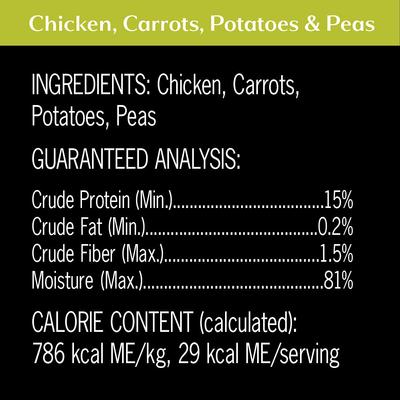 Show full view: Cesar Simply Crafted Cuisine Complement Soft Wet Adult Dog Food Topper Variety Pack, 1.3-oz tubs, case of 24 slide 7 of 10