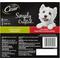 Show in main carousel: Cesar Simply Crafted Variety Pack Chicken, Carrots, Potatoes & Peas & Beef, Chicken, Purple Potatoes, Green Beans & Red Rice Adult Wet Dog Food Topper, 1.3-oz, pack of 8 slide 3 of 11