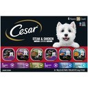Cesar Steak & Poultry Lovers Variety Pack Small Breed Adult Wet Dog Food Trays, 3.5-oz, case of 36