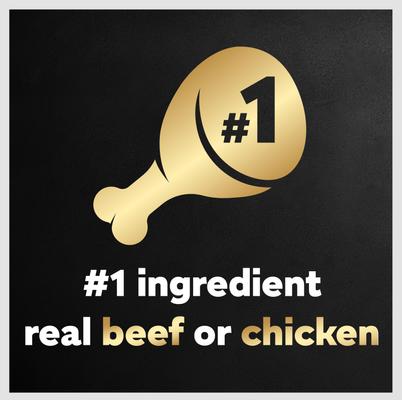 Show full view: Cesar Steak & Poultry Lovers Variety Pack Small Breed Adult Wet Dog Food Trays, 3.5-oz, case of 36 slide 5 of 11