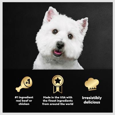 Show full view: Cesar Steak & Poultry Lovers Variety Pack Small Breed Adult Wet Dog Food Trays, 3.5-oz, case of 36 slide 6 of 11