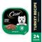 Show in main carousel: Cesar Turkey Recipe Filets in Gravy Small Breed Adult Wet Dog Food Trays, 3.5-oz, case of 24 slide 4 of 12