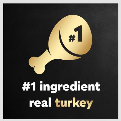 Show full view: Cesar Turkey Recipe Filets in Gravy Small Breed Adult Wet Dog Food Trays, 3.5-oz, case of 24 slide 5 of 12