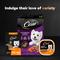 Show in main carousel: Cesar Variety Pack Filet Mignon & Rotisserie Chicken Flavor Filets in Gravy Wet Dog Food, 1.76-oz mini-pouch, case of 20 slide 10 of 11