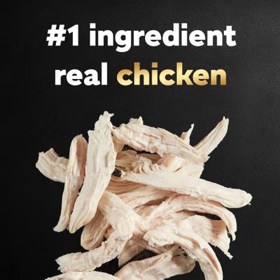 Show full view: Cesar Warm Bowls Variety Pack Chicken & Beef Entree & Roasted Chicken Entree Shredded Wet Dog Food Trays, 2.7-oz tray, pack of 6 slide 4 of 11