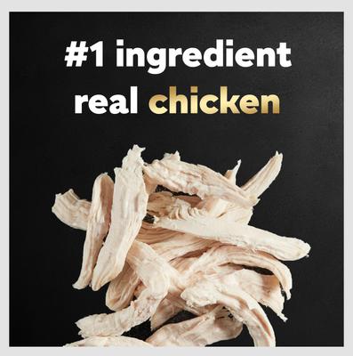 Show full view: Cesar Wholesome Bowls Chicken, Apple & Sweet Potato Recipe Small Breed Adult Soft Wet Dog Food, 3-oz bowl, case of 10 slide 5 of 11