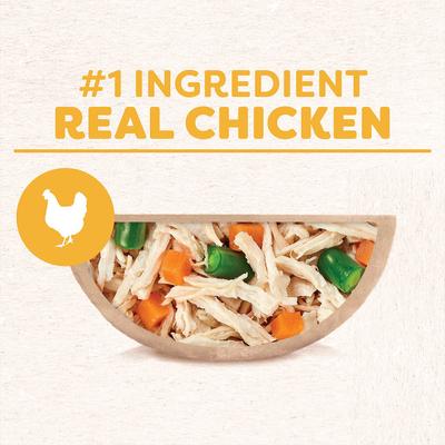 Show full view: Cesar Wholesome Bowls Chicken, Sweet Potato & Green Beans Recipe Wet Dog Food, 3-oz tray, bundle of 20  slide 4 of 11