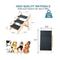 Show in main carousel: Cesicia 2-in-1 Foldable Wooden Dog Ramp & Stairs, Brown, 3 step slide 3 of 8