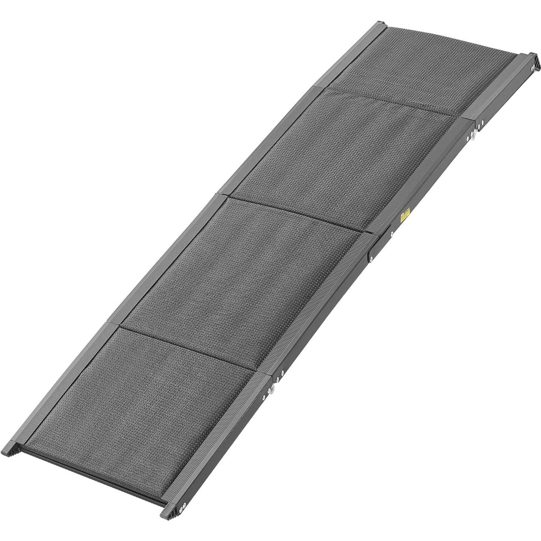 Cesicia Non-Slip Oxford Fabric Surface, Portable Outdoor Foldable Car Dog Ramp, Black, 71 x 20-in