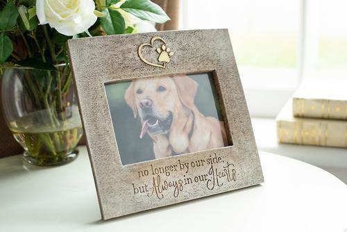 Show full view: C&F Always In Our Hearts Picture Frame, 6 x 4-in slide 2 of 4