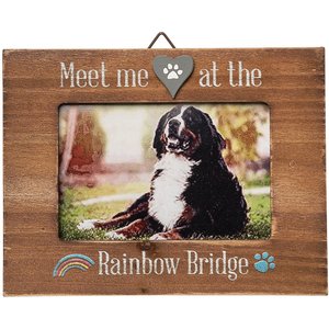 C&F Meet Me At the Rainbow Bridge Picture Frame, 6 x 4-in - Chewy.com