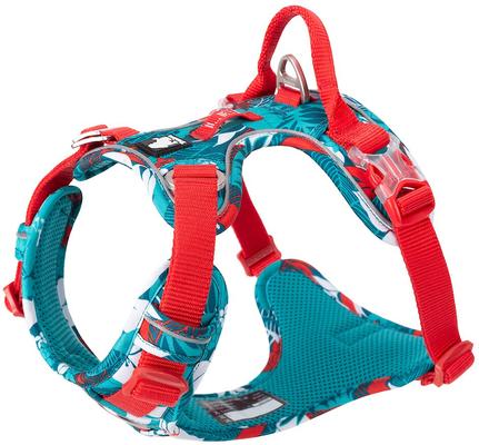Show full view: Chai's Choice Best Tropic Thunder Edition No-Pull Dog Harness, Aqua, Large: 27 to 32-in chest slide 8 of 12