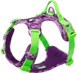 Chai's Choice Best Tropic Thunder Edition No-Pull Dog Harness, Purple, Large: 27 to 32-in chest
