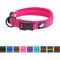 Show in main carousel: Chai's Choice Comfort Cushion 3M Polyester Reflective Dog Collar, Fuchsia, X-Small: 11.8 to 13.8-in neck, 3/5-in wide slide 3 of 6