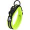 Show in main carousel: Chai's Choice Comfort Cushion 3M Polyester Reflective Dog Collar, Lemon Lime, X-Small: 11.8 to 13.8-in neck, 3/5-in wide slide 3 of 7