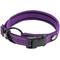Show in main carousel: Chai's Choice Comfort Cushion 3M Polyester Reflective Dog Collar, Purple, Medium: 15.7 to 17.7-in neck, 4/5-in wide slide 1 of 7