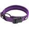 Show in main carousel: Chai's Choice Comfort Cushion 3M Polyester Reflective Dog Collar, Purple, Small: 13.8 to 15.7-in neck, 4/5-in wide slide 1 of 6