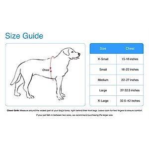 Chai's Choice Outdoor Explorer No-Pull 3M Polyester Reflective Dual Clip Dog Harness, Black, Large: 27 to 32.5-in chest
