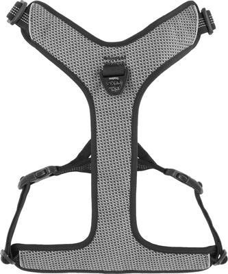 Show full view: Chai's Choice Outdoor Explorer No-Pull 3M Polyester Reflective Dual Clip Dog Harness, Black, Large: 27 to 32.5-in chest slide 7 of 12