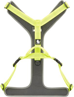 Show full view: Chai's Choice Outdoor Explorer No-Pull 3M Polyester Reflective Dual Clip Dog Harness, Neon Yellow, X-Large: 32.5 to 42-in chest slide 8 of 12