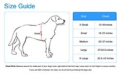 Chai's Choice Outdoor Explorer No-Pull 3M Polyester Reflective Dual Clip Dog Harness, Orange, X-Large: 32.5 to 42-in chest slide 2 of 9