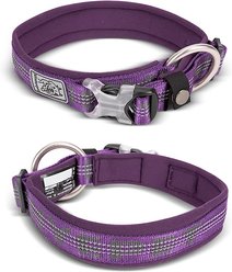 Chai's Choice Premium Dog Collar, Purple, Medium