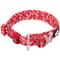 Show in main carousel: Chai's Choice Premium Floral Dog Collar, Red, Medium slide 3 of 8