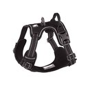 Chai's Choice Premium Outdoor Adventure 3M Polyester Reflective Front Clip Dog Harness, Black, Medium: 22 to 27-in chest