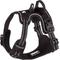 Show in main carousel: Chai's Choice Premium Outdoor Adventure 3M Polyester Reflective Front Clip Dog Harness, Black, Small: 17 to 22-in chest slide 1 of 13