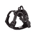 Chai's Choice Premium Outdoor Adventure 3M Polyester Reflective Front Clip Dog Harness, Black, X-Small: 13 to 17-in chest