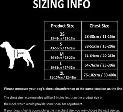 Chai's Choice Premium Outdoor Adventure 3M Polyester Reflective Front Clip Dog Harness, Chocolate, Large: 27 to 32-in chest slide 2 of 7