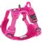 Show in main carousel: Chai's Choice Premium Outdoor Adventure 3M Polyester Reflective Front Clip Dog Harness, Fuchsia, Medium: 22 to 27-in chest slide 1 of 12