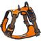 Show in main carousel: Chai's Choice Premium Outdoor Adventure 3M Polyester Reflective Front Clip Dog Harness, Orange, Medium: 22 to 27-in chest slide 1 of 12