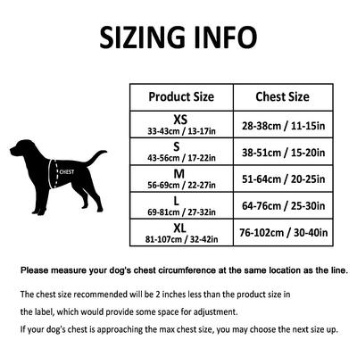 Show full view: Chai's Choice Premium Outdoor Adventure 3M Polyester Reflective Front Clip Dog Harness, Orange, X-Small: 13 to 17-in chest slide 2 of 12