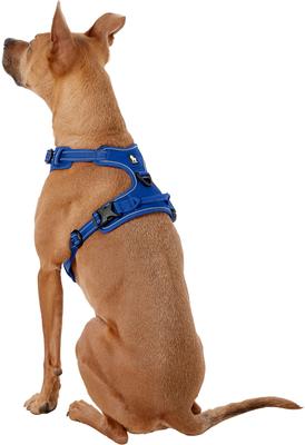 Show full view: Chai's Choice Premium Outdoor Adventure 3M Polyester Reflective Front Clip Dog Harness, Royal Blue, Large: 27 to 32-in chest slide 4 of 12