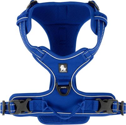 Show full view: Chai's Choice Premium Outdoor Adventure 3M Polyester Reflective Front Clip Dog Harness, Royal Blue, Large: 27 to 32-in chest slide 6 of 12