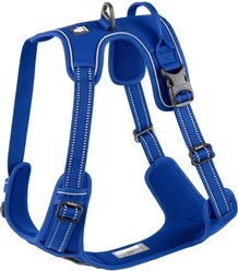 Chai's Choice Premium Outdoor Adventure 3M Polyester Reflective Front Clip Dog Harness, Royal Blue, X-Large: 32 to 42-in chest