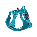 Chai's Choice Premium Outdoor Adventure 3M Polyester Reflective Front Clip Dog Harness, Teal Blue, Medium: 22 to 27-in chest