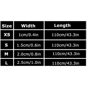 Chai's Choice Premium Outdoor Adventure Padded 3M Polyester Reflective Dog Leash, Black, 3.6-ft long, 4/5-in wide