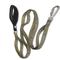 Show in main carousel: Chai's Choice Premium Trail Runner Multi Handle Heavy Duty Training Polyester Reflective Dog Leash, Army Green, Large: 4.5-ft long, 1-in wide slide 3 of 7