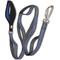 Show in main carousel: Chai's Choice Premium Trail Runner Multi Handle Heavy Duty Training Polyester Reflective Dog Leash, Blue/Gray, Large: 4.5-ft long, 1-in wide slide 2 of 8