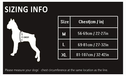 Show full view: Chai's Choice Rover Scout High-Performance Tactical Military Backpack Waterproof Dog Harness, Army Green, Large: 27 to 32-in chest slide 7 of 10