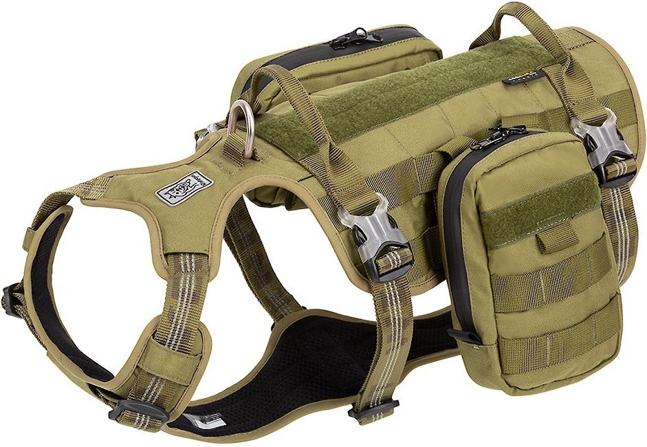 Chai's Choice Rover Scout High-Performance Tactical Military Backpack Waterproof Dog Harness