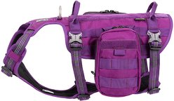 Chai's Choice Rover Scout High-Performance Tactical Military Backpack Waterproof Dog Harness, Purple, Large: 27 to 32-in chest slide 2 of 7