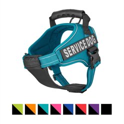 Chai's Choice Service Dog Harness, Blue, Medium: 23 to 30-in chest