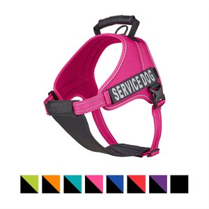 Chai's Choice Service Dog Harness, Fuchsia, XX-Large: 32.5 to 45.5-in chest